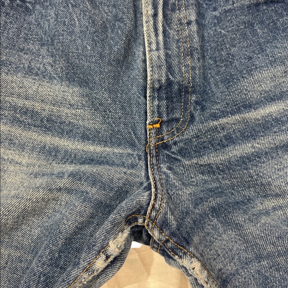 Vintage 70s Levi’s 214 RARE White Tag orange tab High Rise Size Vintage 11-W 28 - Picture 4 of 11